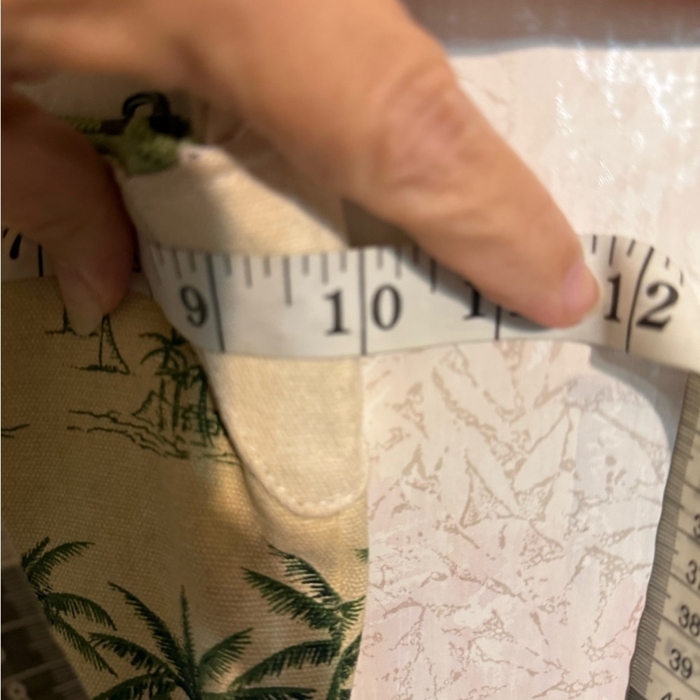 Vintage Paul Brent coastal life 10 x 10”bag palm trees, Coastal, Boho, Crossbody - Picture 6 of 7